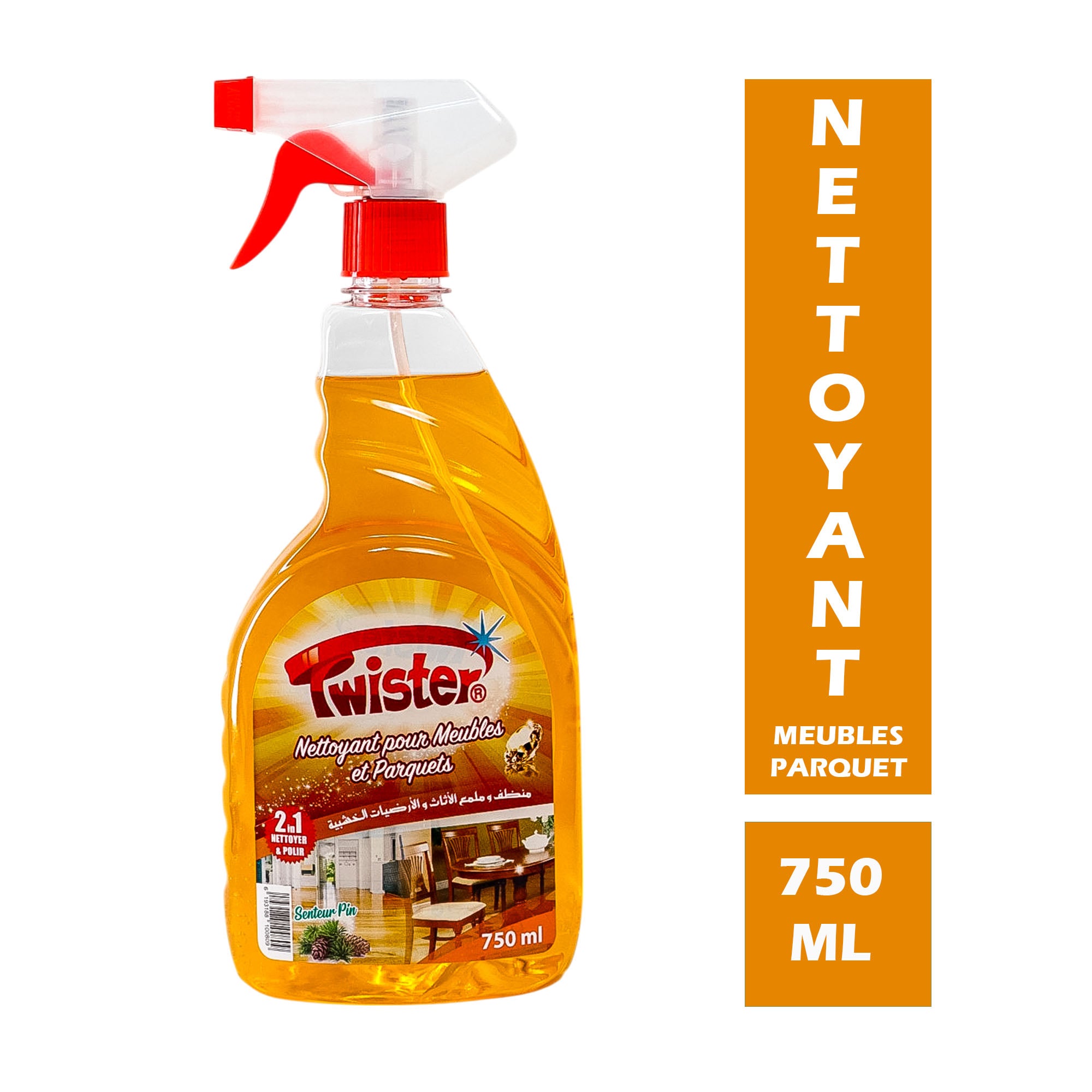 NETTOYANT POUR MEUBLE ET PARQUE - 750ml